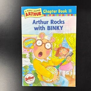 Arthur Chapter Book #11: Arthur Rocks with Binky - Vintage Softcover Book